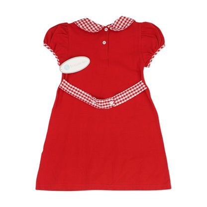 Red Solid Dress