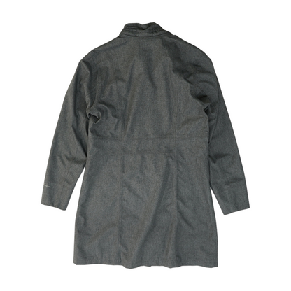 Gray Herringbone Coat