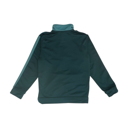 Green Color Block Jacket