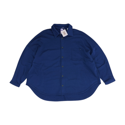 Navy Button Down
