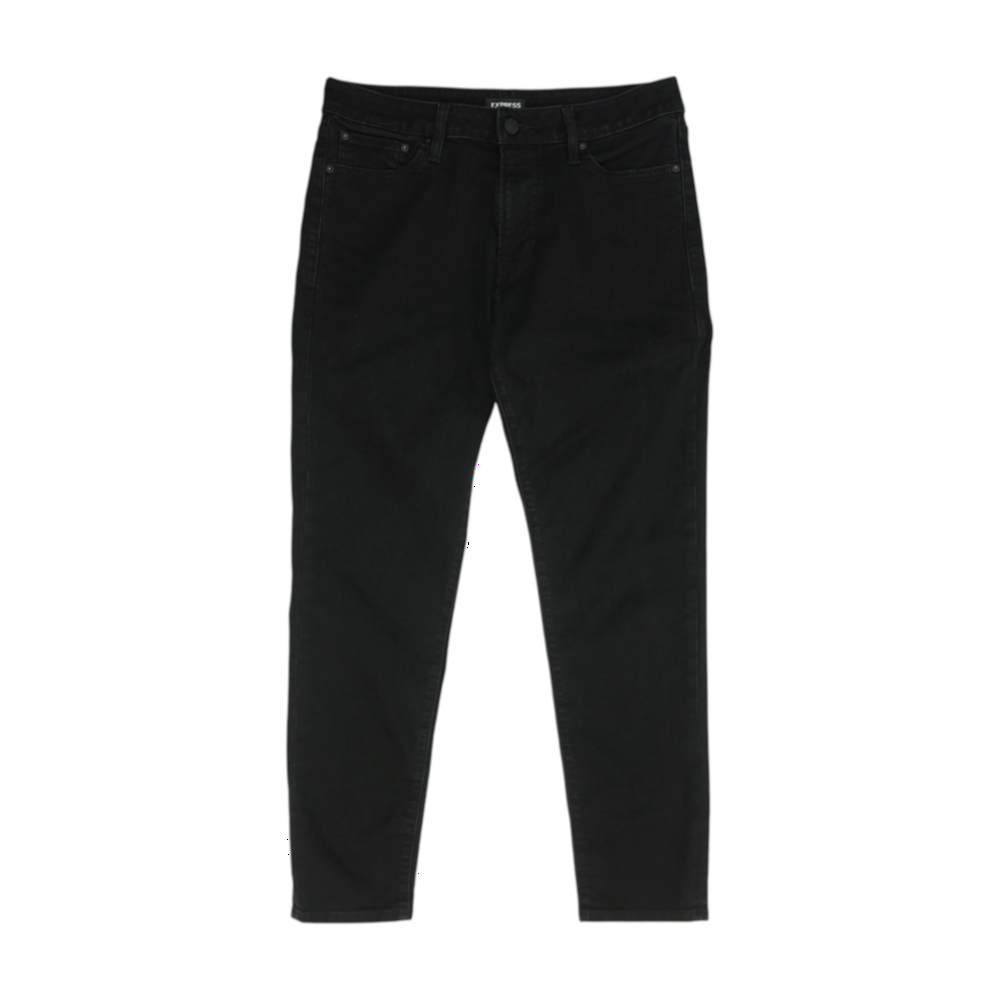 Black Athletic Jeans