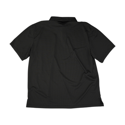 Gray Abstract Short Sleeve Polo