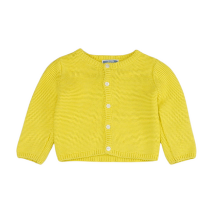 Yellow Cardigan Sweater