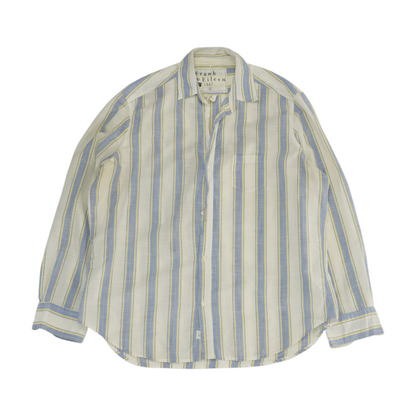 White Striped Button Down