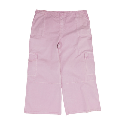 Pink Plus Wide Leg Pants