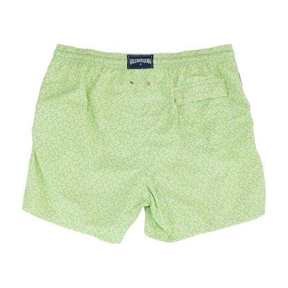 Green Floral Swim Bottom