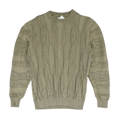 Gray Solid Pullover Sweater