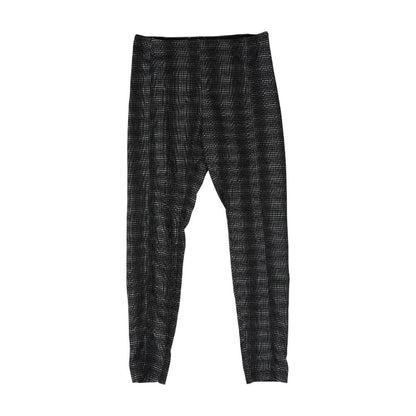 Black Plaid Leggings