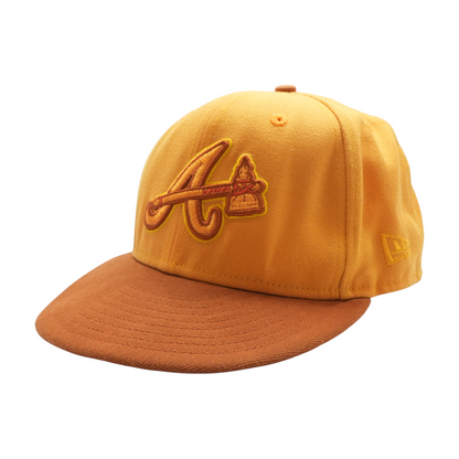 Orange Atlanta Braves Ballcap Hat