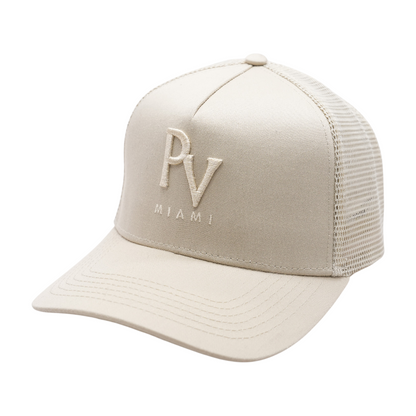 Beige Ballcap Hat