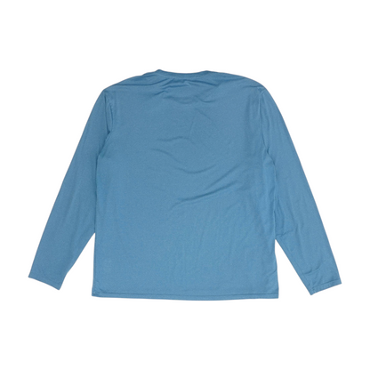 Blue Solid Active T-Shirt