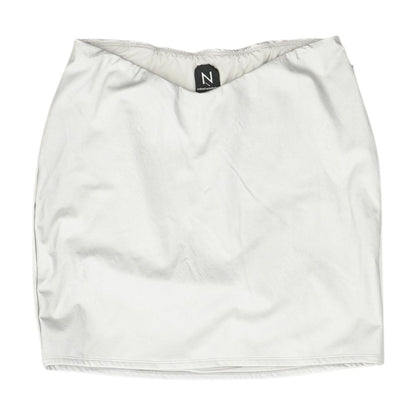 Silver Mini Skirt