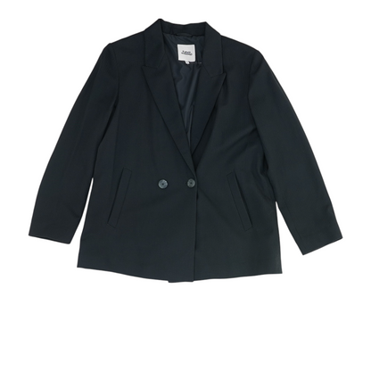 Black Solid Blazer