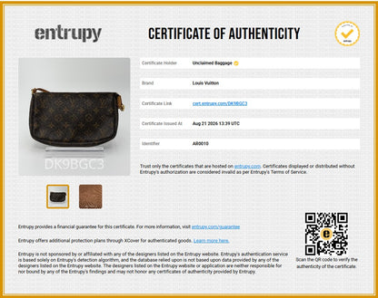 Brown Pochette Accessoires Handbag