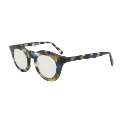 Navy Profuse Round Prescription Eyewear