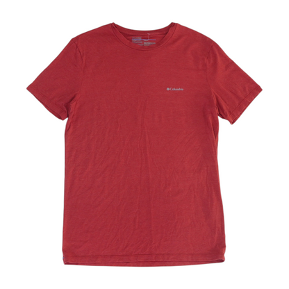 Red Solid Active T-Shirt