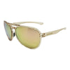 Beige Selca Aviator Sunglasses