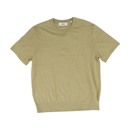 Tan Solid T-Shirt