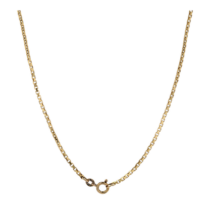 18K Yellow Gold Chain Necklace