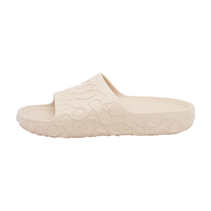 Tan Sport Slide Sandals