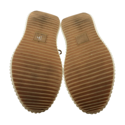 Beige Low-Top Athletic Shoes