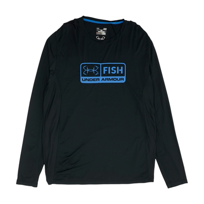 Black Print Active T-Shirt