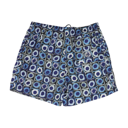 Blue Abstract Swim Bottom