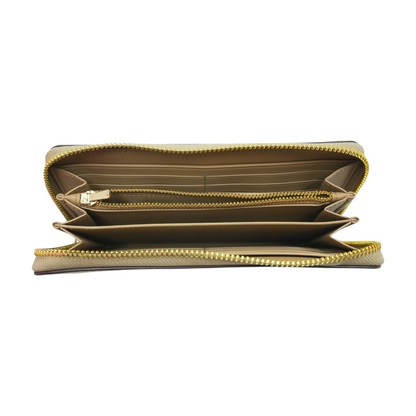Beige Continental Wallet