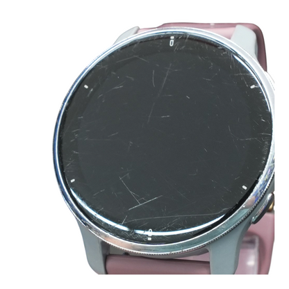 43mm Venu 2 Plus Silver Smartwatch Purple Band S/M