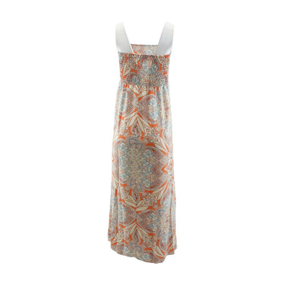 Multi Damask Maxi Dress