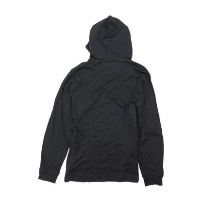 Unbound Gray Solid Hoodie Pullover – Image 2