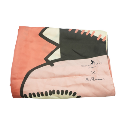 Multi Print Silk Scarf
