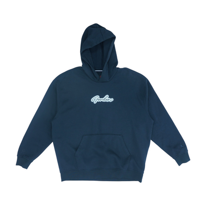 Black Graphic Hoodie Pullover
