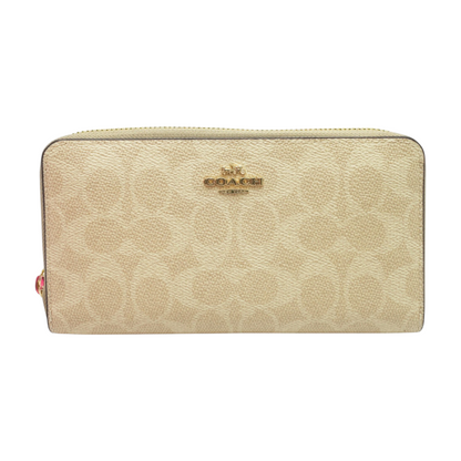 Beige Continental Wallet