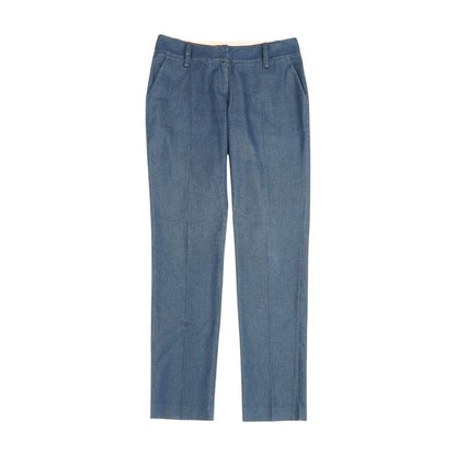 Navy Solid Chino Pants