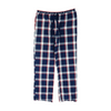 Navy Check Pajama Bottom