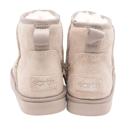 Beige Winter Boots