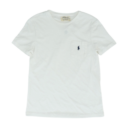 White Solid T-Shirt
