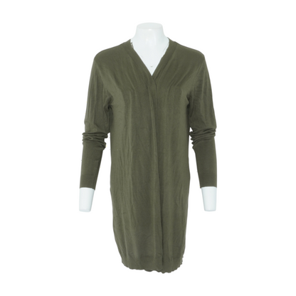 Green Cardigan Sweater