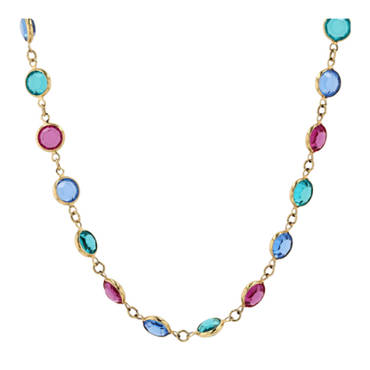 Costume Crystal Tennis Necklace