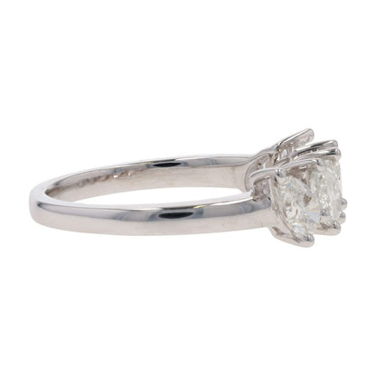 1 1/2 ctw 14K White Gold Lab Grown Diamond Band Ring
