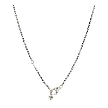 Sterling Silver Onyx Pendant Necklace