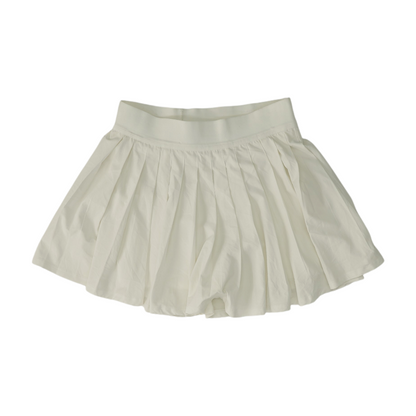 White Mini Skort