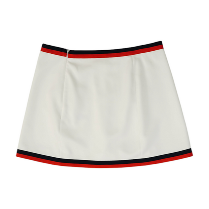 White Mini Skirt