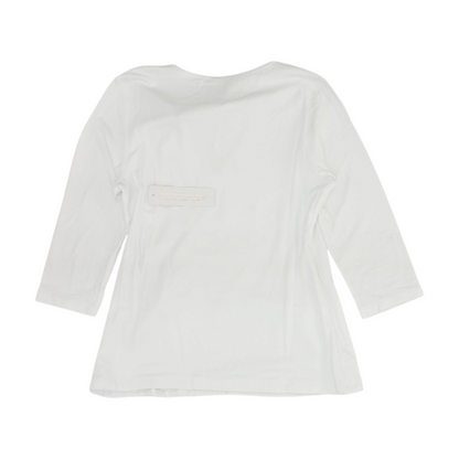 White Petite Blouse