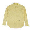 Yellow Solid Long Sleeve Button Down