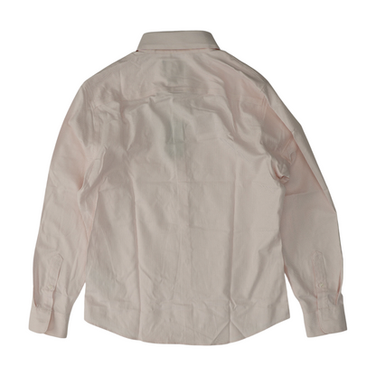 Pink Abstract Long Sleeve Button Down