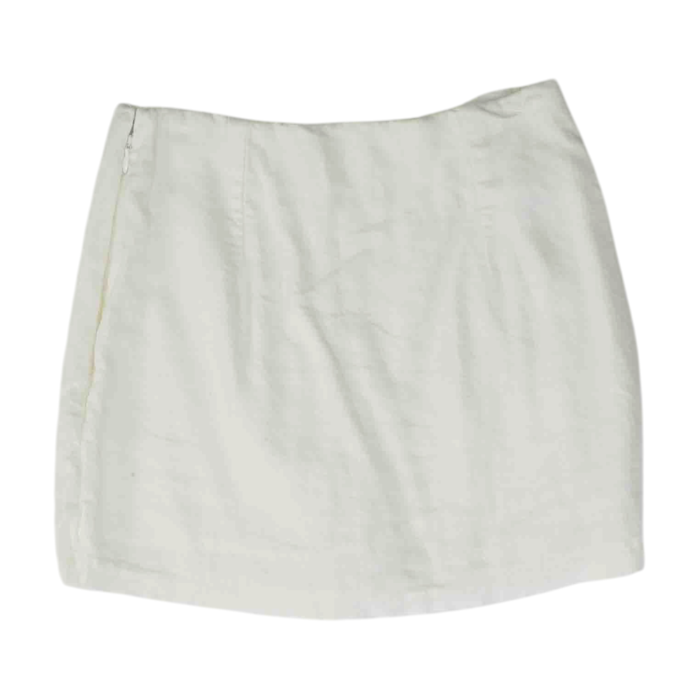 White Mini Skort