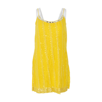 Yellow Mini Dress