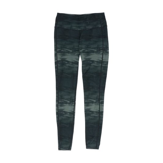 Gray Tie-Dye Active Leggings